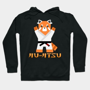 Jiu-Jitsu Red Panda -Black Belt- Hoodie